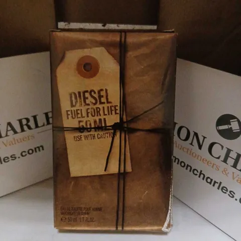 BOXED DIESEL FUEL FOR LIFE 50ML EAU DE TOILETTE POUR HOMME