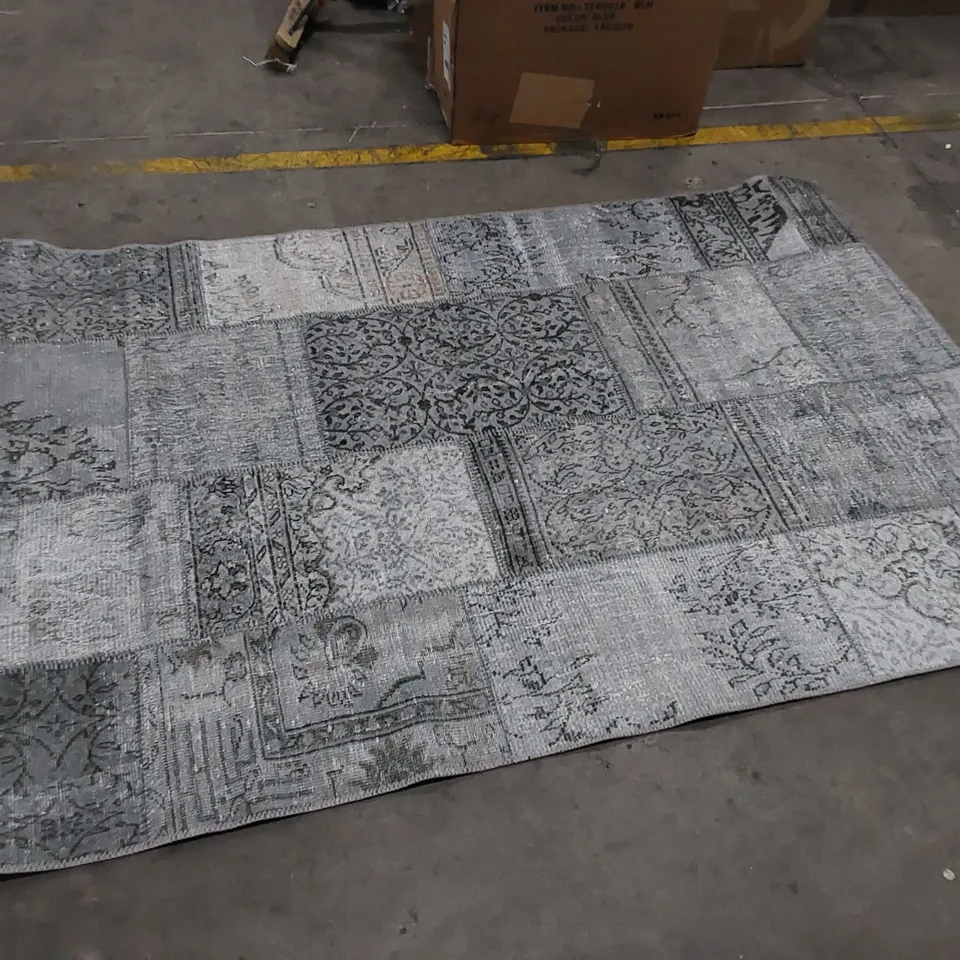 SIESTA EKOHALI RUG - GREY // APPROX SIZE: 155 X 230CM