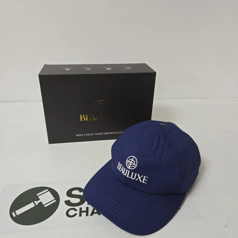 BEAULUXE RED LIGHT HAIR GROWTH CAP – BOXED