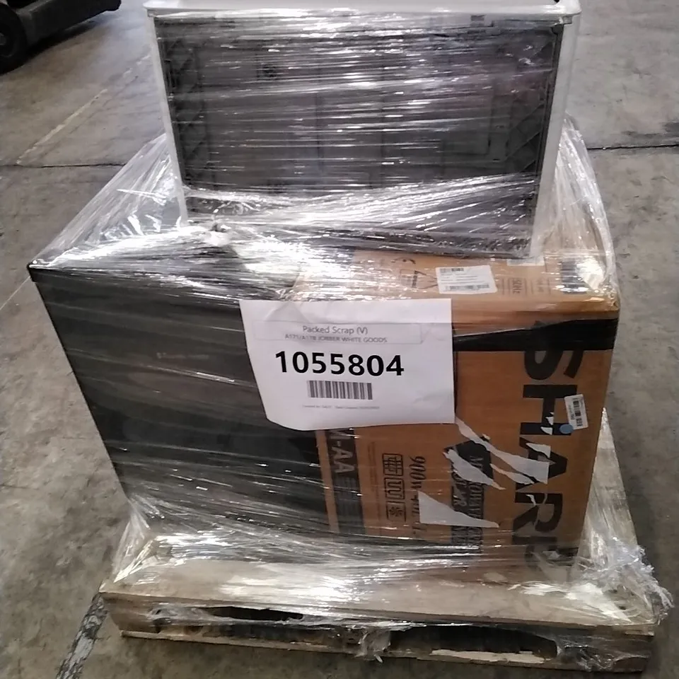 PALLET OF APPROXIMATELY 4 UNPROCESSED RAW RETURN HOUSEHOLD AND ELECTRICAL GOODS TO INCLUDE;