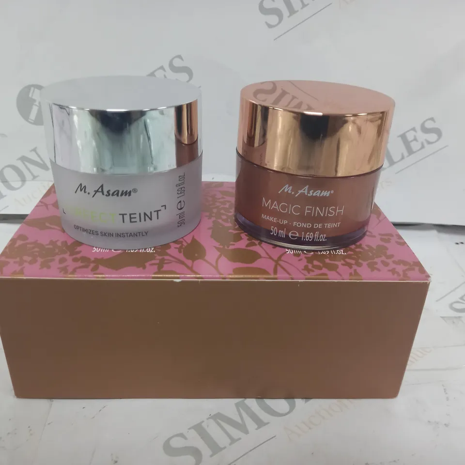 BOXED M.ASAN PERFECT TEINT & MAGIC FINISH 50 ML EACH
