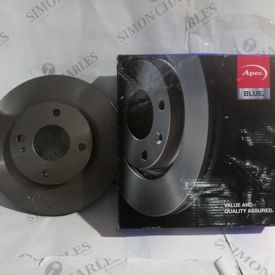 APEC BLUE SINGLE BRAKE DISC FORD - SDK6113 - V258-5