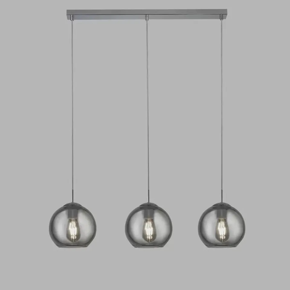 BOXED DEMETER 3 LIGHT KITCHEN ISLAND CHANDELIER (1 BOX)