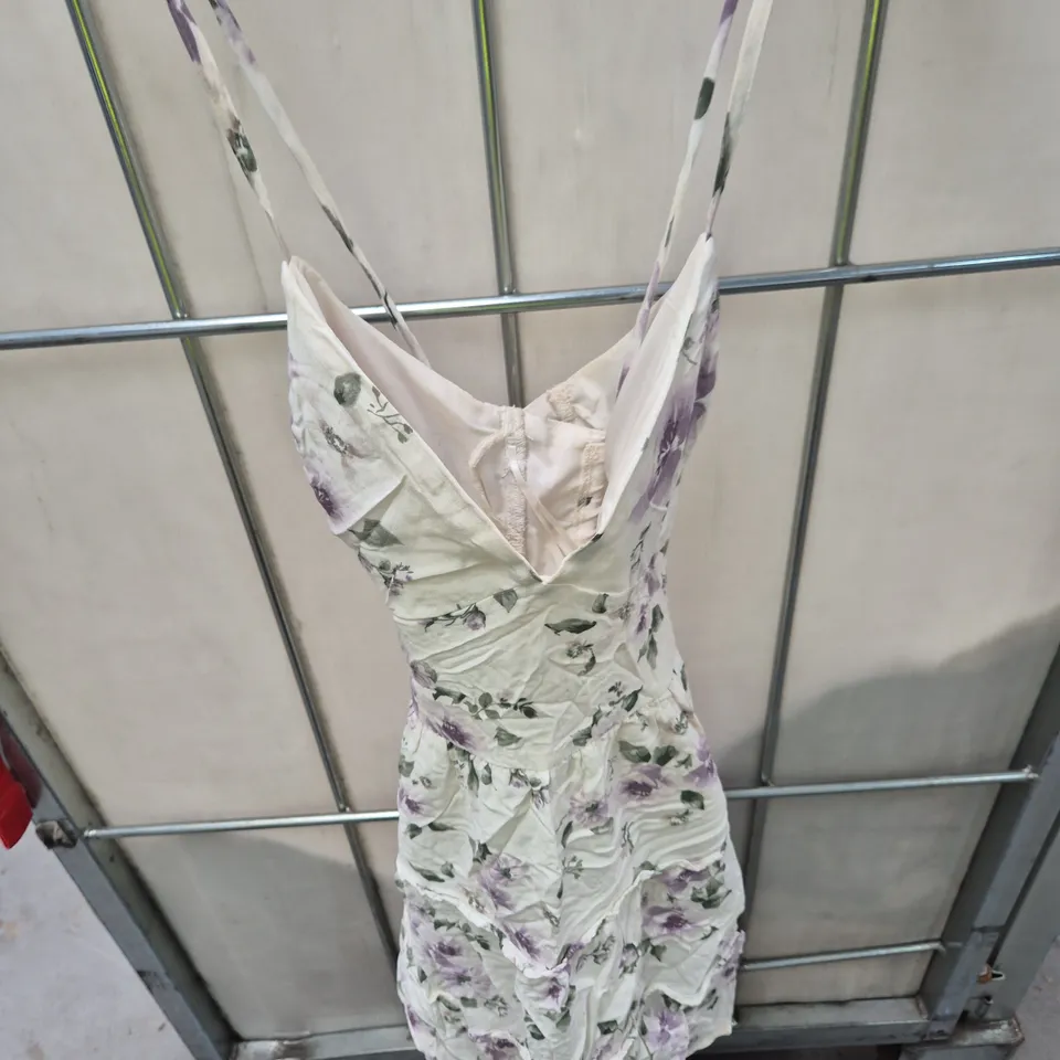 HOLLISTER WOMEN'S FLORAL PRINT DRESS, SIZE S
