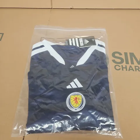 ADIDAS SCOTLAND FOOTBALL SHIRT – SIZE 16