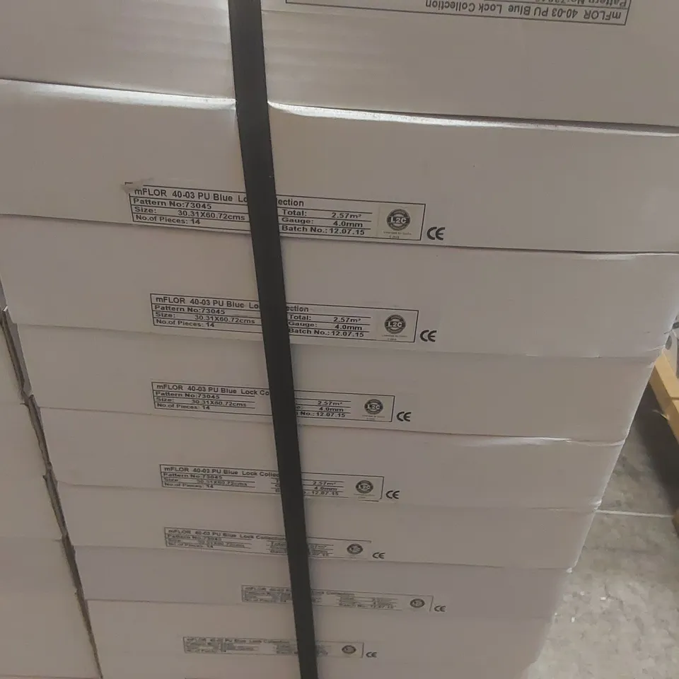 PALLET CONTAINING APPROXIMATELY 46x PACKS OF BRAND NEW MFLOOR COLLECTION FLOORING - 2.57m²