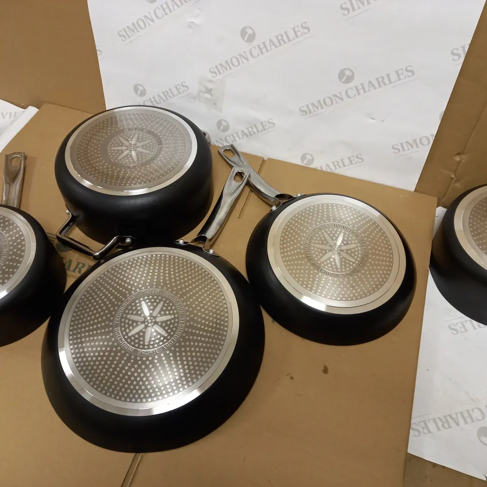TEFAL C556S554 PROGRADE INDUCTIONCOOKWARE SET