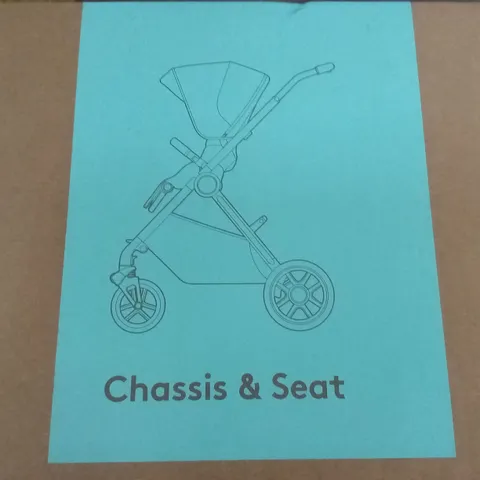 BOXED SILVER CROSS REEF 2 CHASSIS & SEAT - MOCHA
