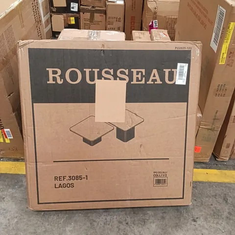 BOXED ROUSSEAU TABLE SET (2 BOXES)