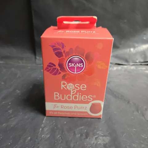 SKINS ROSE BUDDIES ROSE PURRZ VIBRATOR – RAPTUROUS RUMBLING ROSE