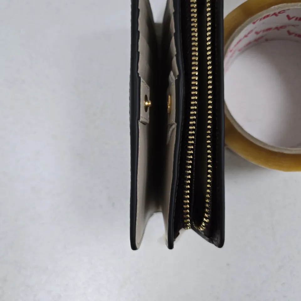 RADLEY LEATHER WALLET – BROWN PEBBLE-GRAIN WITH TWIN ZIPS