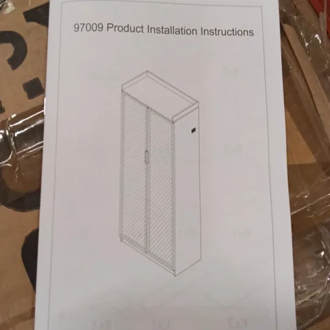 BOXED WARDROBE - WHITE (1 BOX)