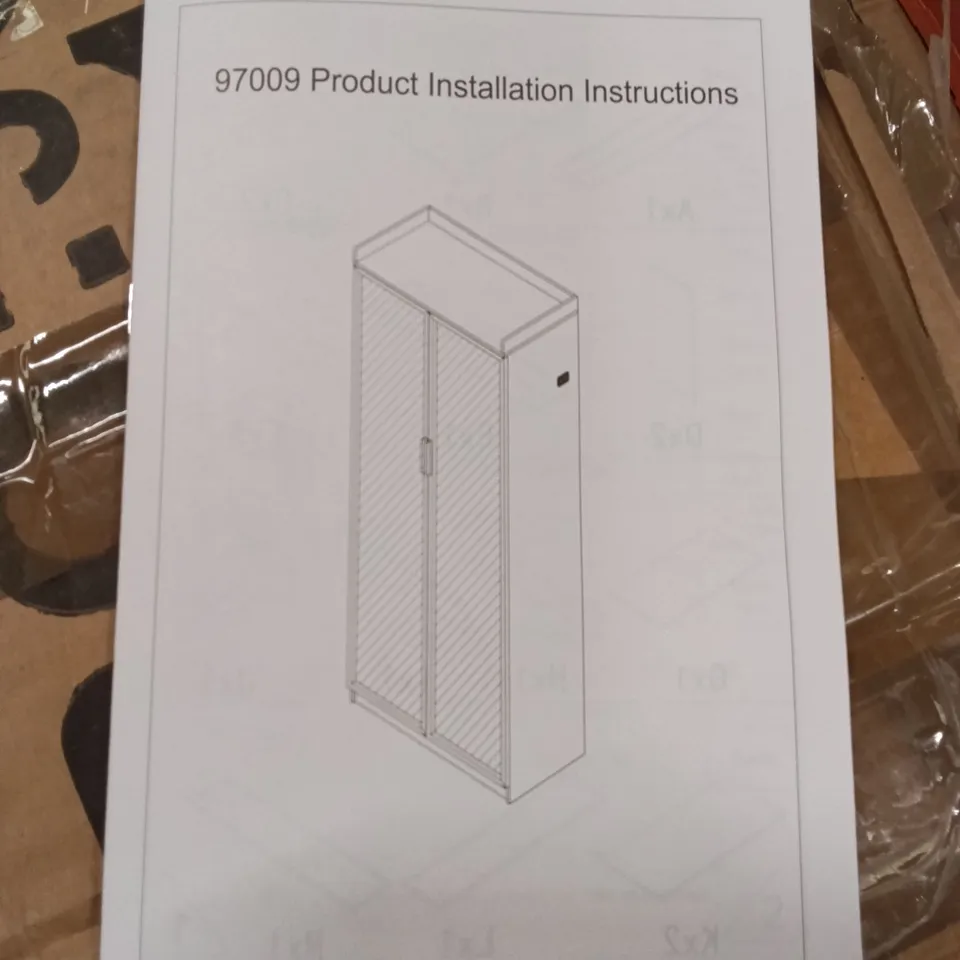 BOXED WARDROBE - WHITE (1 BOX)