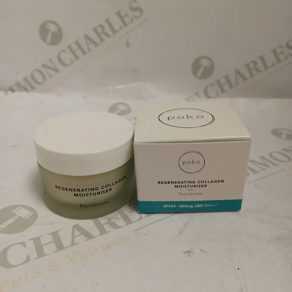 POKO REGENERATING COLLAGEN MOISTURISER - 50ML 