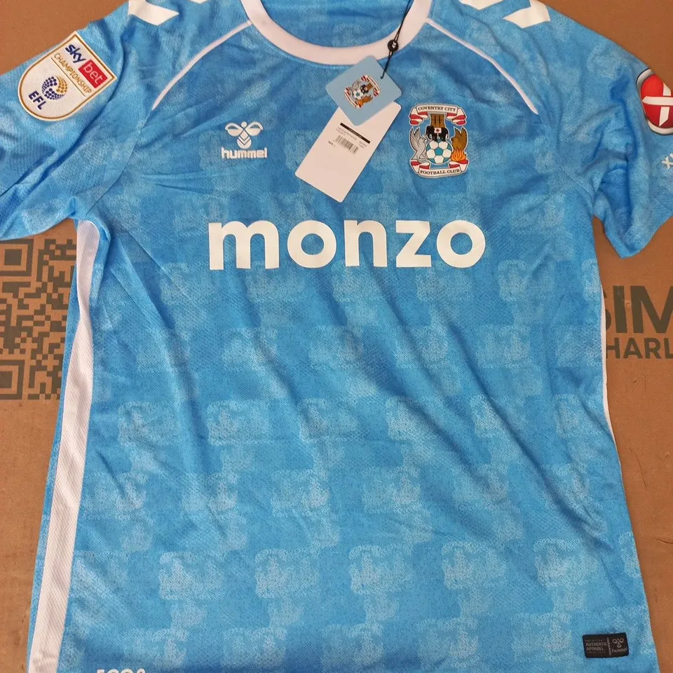 CONVENTRY CITY 25/26 FOOTBALL CLUB HOME JERSEY IN BLUE SIZE LARGE