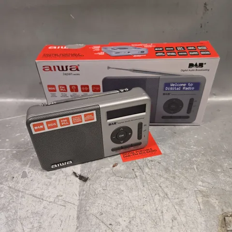 BOXED AIWA RD-40 DIGITAL PORTABLE DAB+/FM RADIO