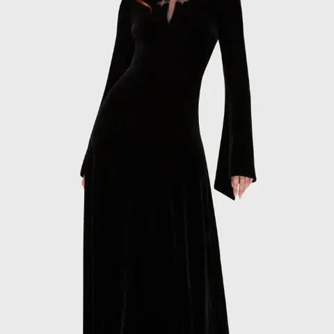 FIVE BRAND NEW KILLSTAR SERENADE OF SHADOWS MAXI DRESS SIZE MAY VARY