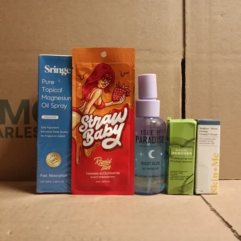 APPROXIMATELY 20 ASSORTED COSMETIC ITEMS TO INCLUDE SRINGE, MAGIC REMOVER, ETC - COLLECTION ONLY