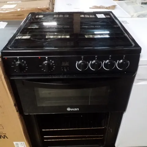 SWAN SX16730B 60CM ELECTRIC DOUBLE OVEN		 