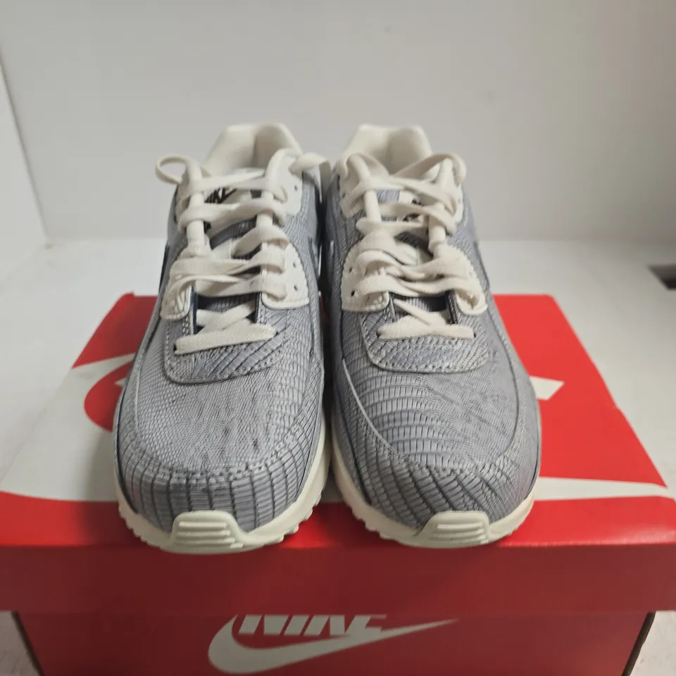BOXED PAIR OF NIKE AIR MAX 90 TECH (GS) SNEAKERS – UK SIZE 6