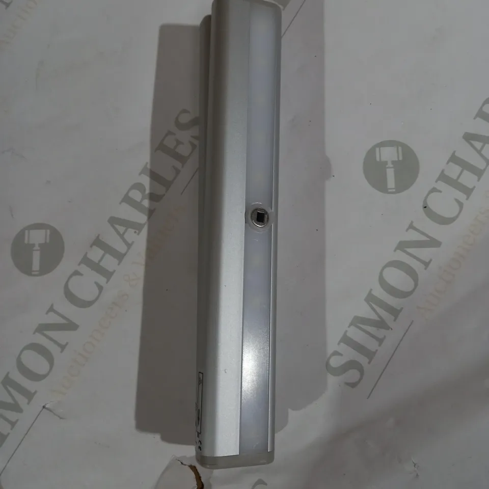 SFIXX SET OF 2 BRUSHED ALUMINIUM PIR MOTION SENSOR LIGHTS