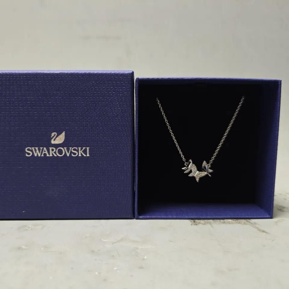 BOXED SWAROVSKI LILIA COLLECTION NECKLACE BUTTERFLY