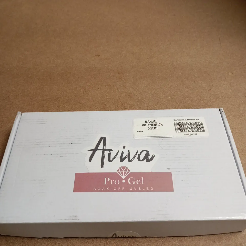 AVIVA PRO GEL SOAK-OFF UV & LED NAIL GEL KIT – BOXED