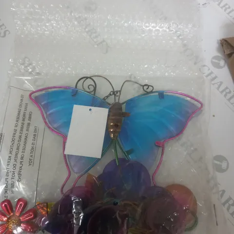 BOXED BUTTERFLY WINDCHARM 