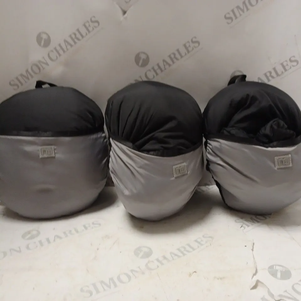 3 X MOTHERCARE COMPACT COSYTOES IN ASSORTED COLOURS 