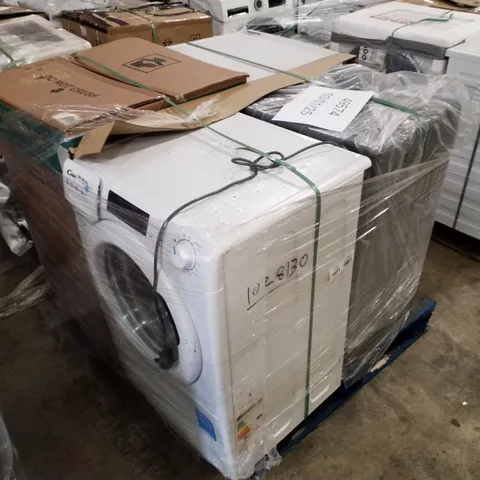 PALLET OF APPROXIMATELY 4 UNPROCESSED RAW RETURN WHITE GOODS TO INCLUDE