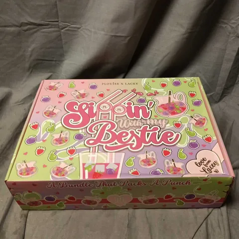PLOUISE X LACEY SIPPIN' WITH MY BESTIE MYSTERY GIFT SET, SEALED