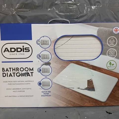 ADDIS DIATOMITE BATH MAT 100% PURE DIATOMACEOUS EARTH