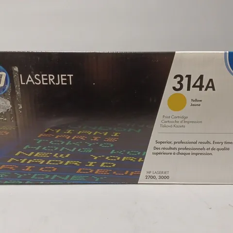 SEALED HP LASERJET 314A Q7562A YELLOW JAUNE 