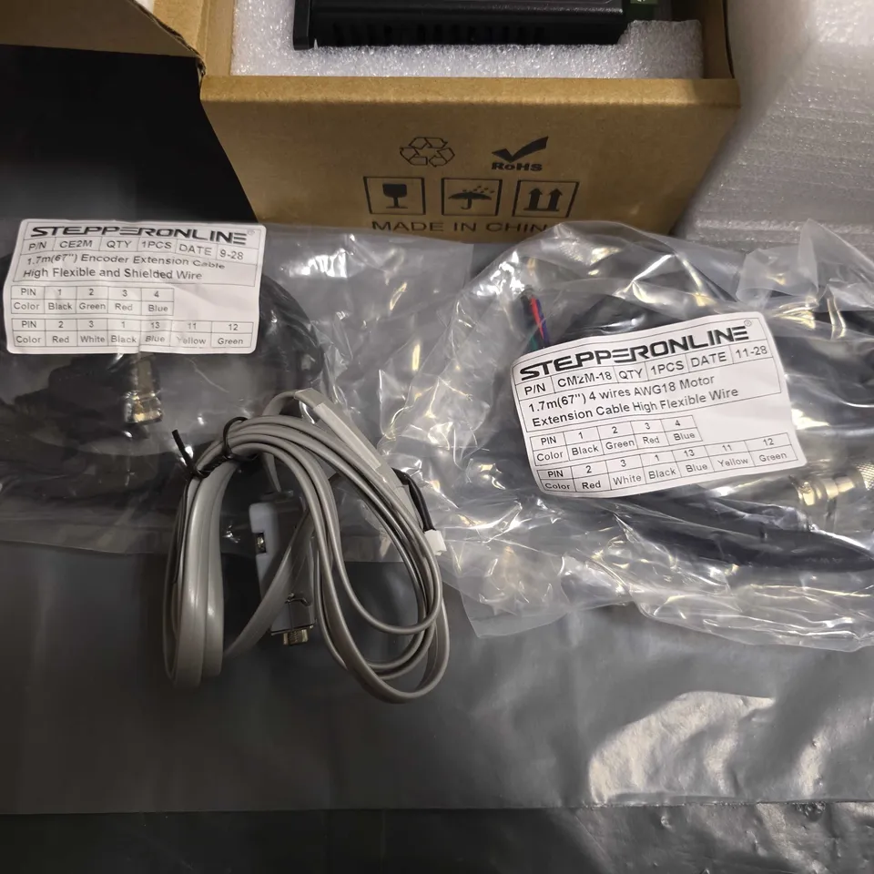 STEPPER ONLINE CLOSED-LOOP STEPPER DRIVER CL86T WITH MOTOR