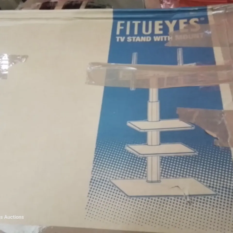 PALLET OF ASSORTED ITEMS TO INCLUDE, PURIFIER & HEATER FAN, DOUBLE AIR BED, LED MIRROR, TV STAND.