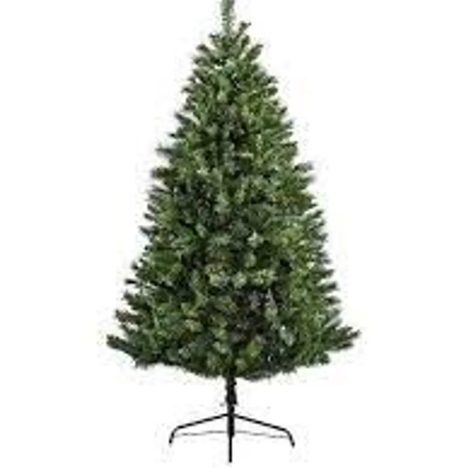 BOXED GREEN REGAL FIR CHRISTMAS TREE (7FT) RRP £112.99