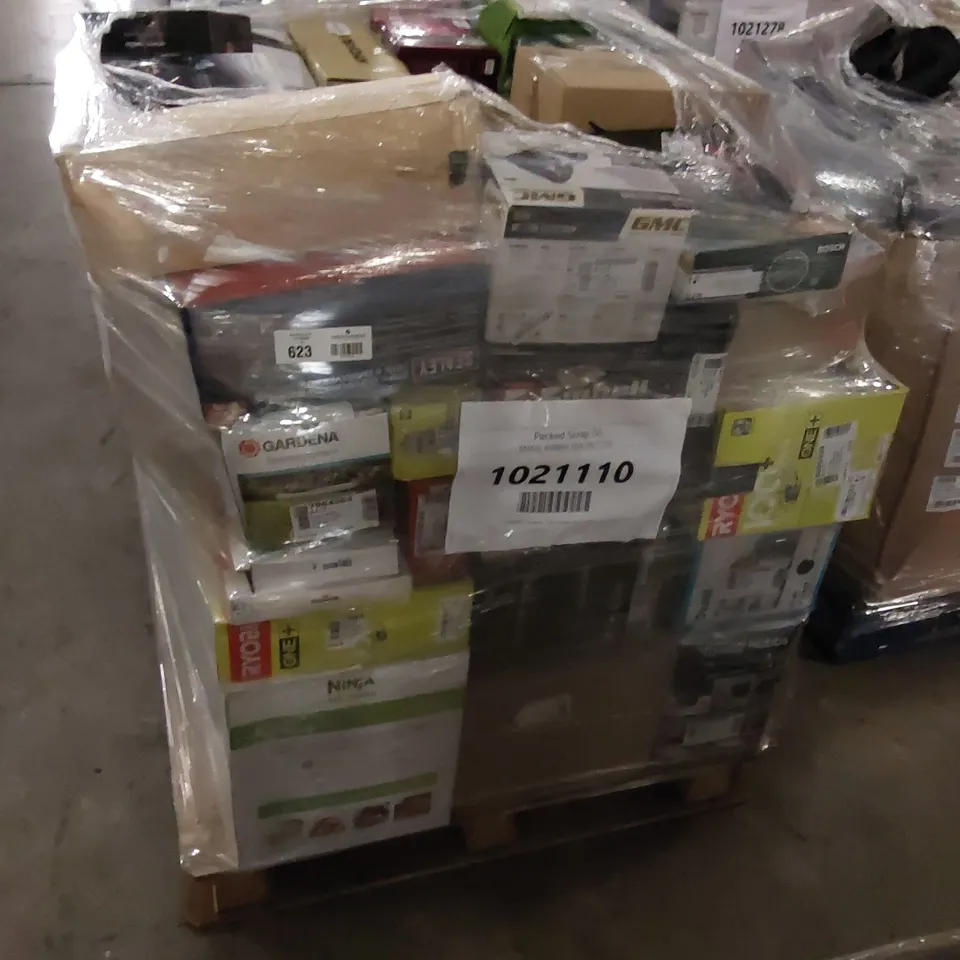 PALLET OF APPROXIMATELY 105 ELECTRONIC AND HOUSEHOLD ITEMS TO INCLUDE 
