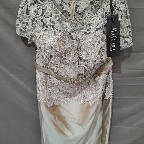 MASCARA EMBELLISHED OCCASIONAL DRESS IN GREEN - 20