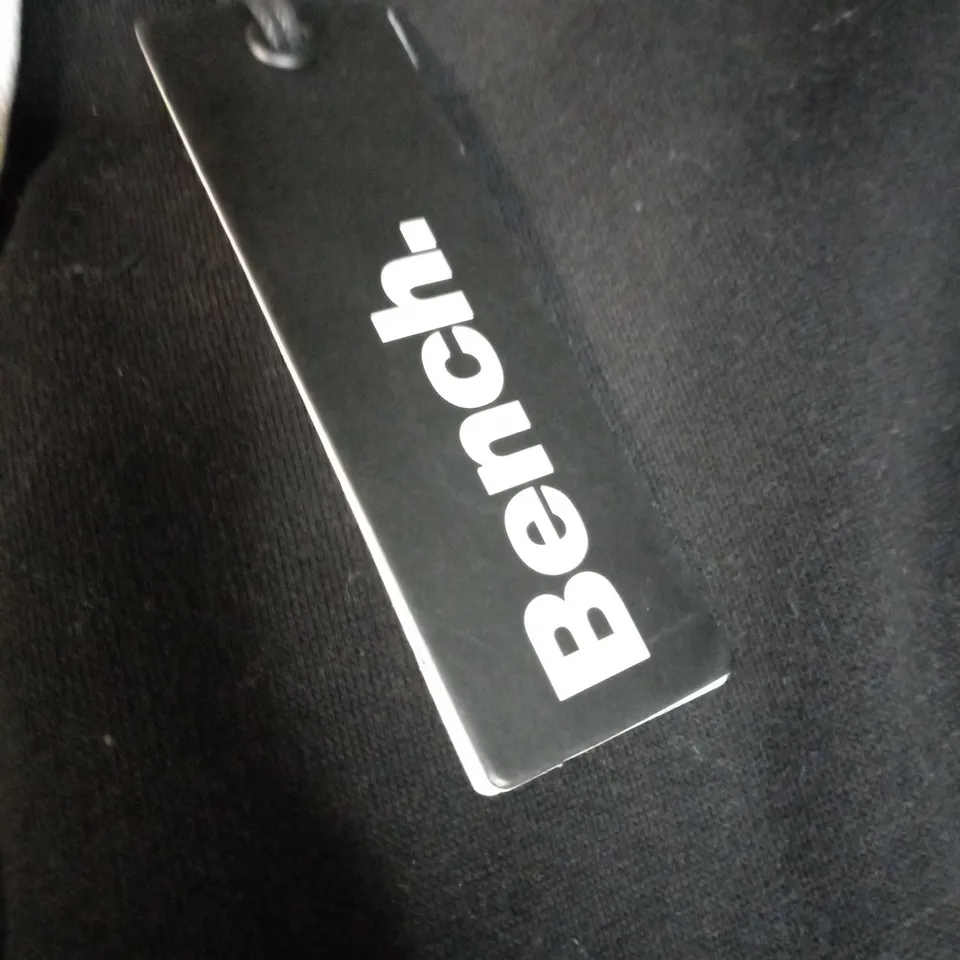 BENCH BLACK/WHITE LOGO LADIES JOGGERS - SIZE 18