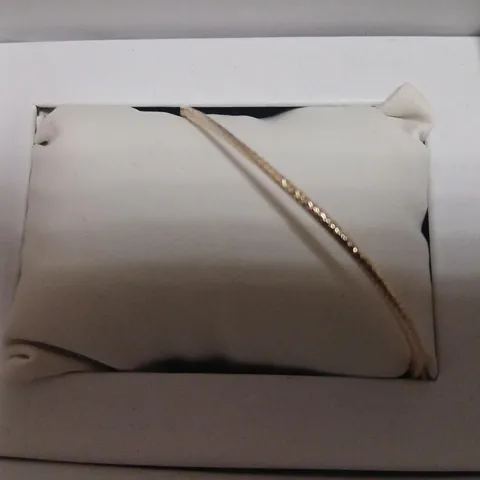 GOLD 9CT ITALIAN GOLD TEXTURED BANGLE 1.1G 