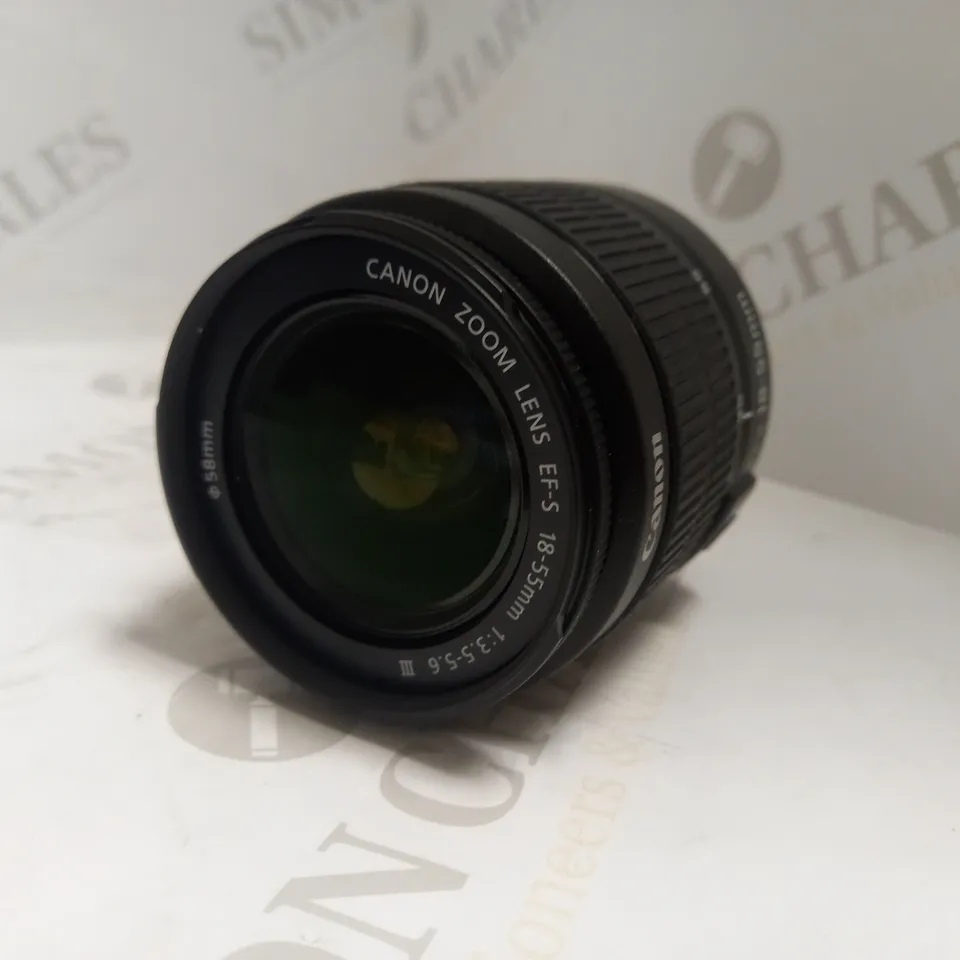 CANON EOS 1200D CAMERA WITH CANON EF 75-300MM 1:4-5.6 ZOOM LENS + CANON EF-S 18-55MM 1:3.5-5.6 ZOOM LENS