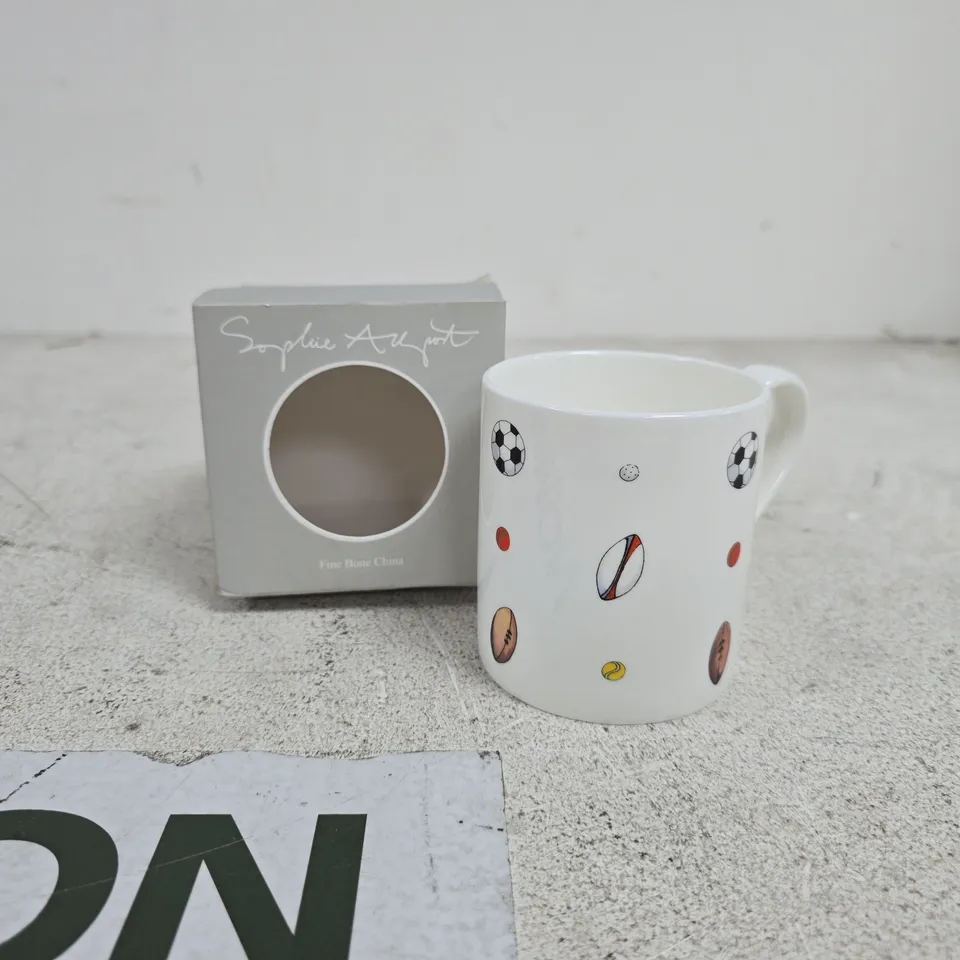 SOPHIE ALLPORT "BALLS" MUG BOXED