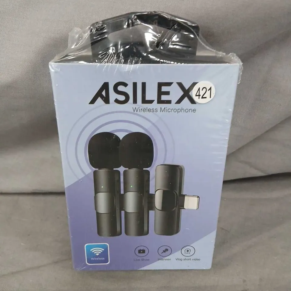 ASILEX 421 WIRELESS MICROPHONE – BOXED