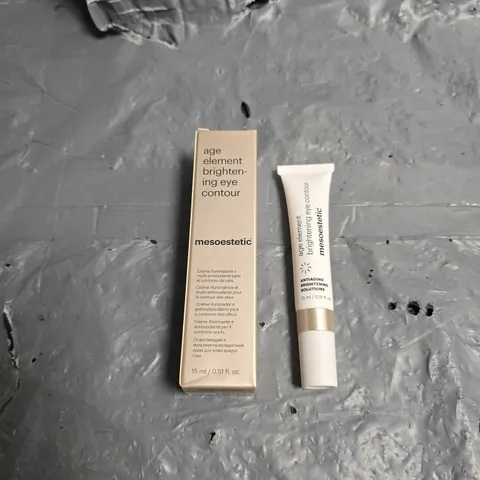 BOXED MESOESTETIC AGE ELEMENT BRIGHTENING EYE CONTOUR 15ML