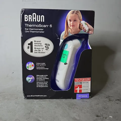 BOXED BRAUN THERMOSCAN 6