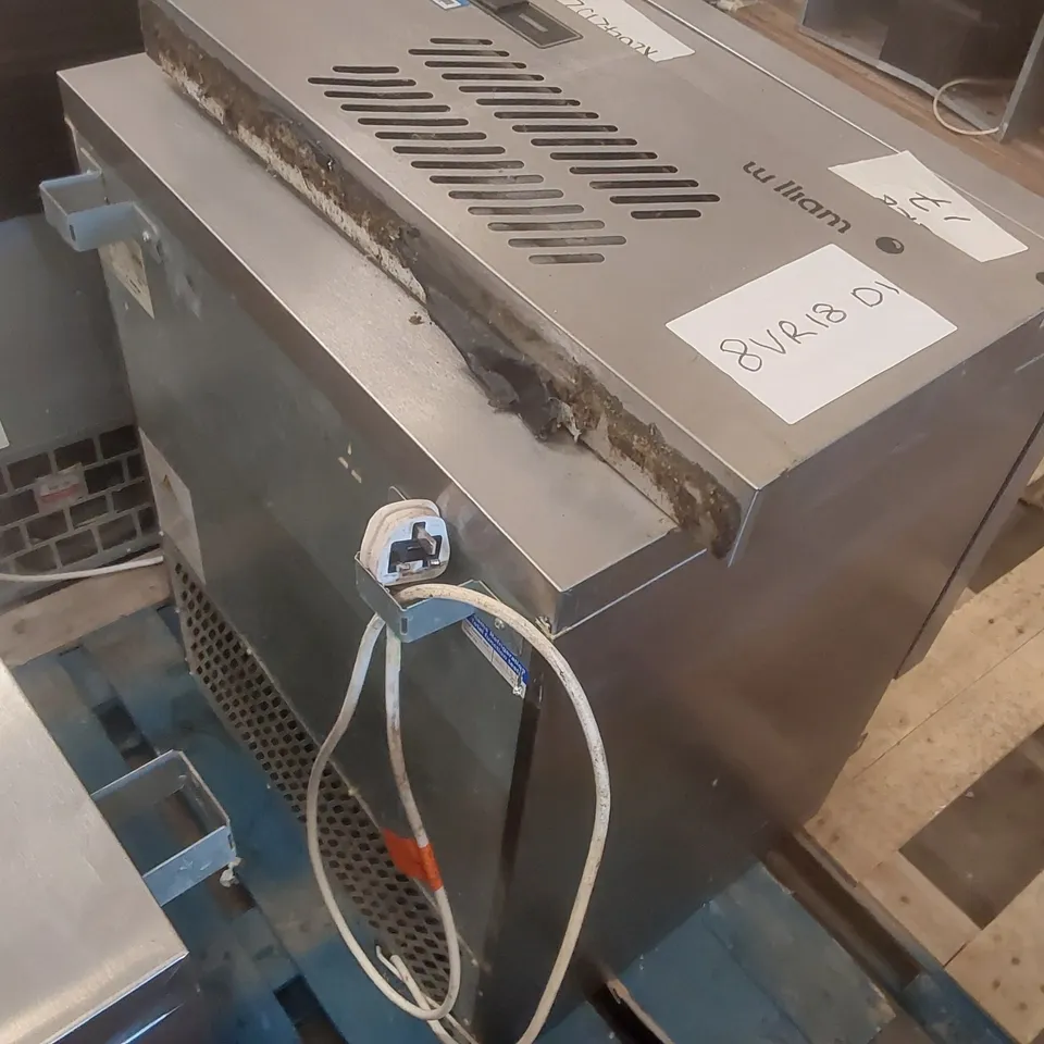 WILLIAMS H5UC R290 R1 COMMERCIAL UNDERCOUNTER REFRIGERATOR