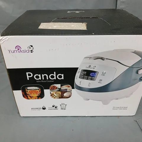 BOXED YUMASIA PANDA MINI RICE COOKER