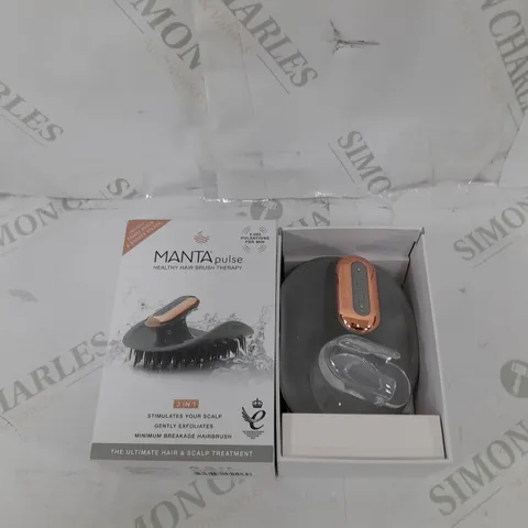 BOXED MANTA PULSE FLEXIBLE HAIRBRUSH