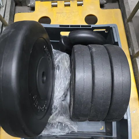 APPROXIMATELY 5 ASSORTED WEIGHTS 