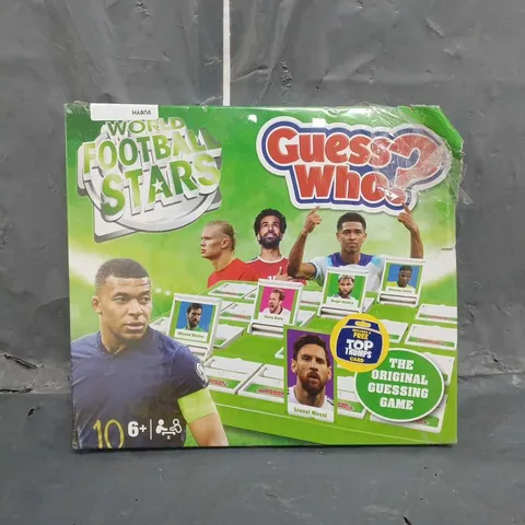 WORLD FOOTBALL STARS GUESS WHO (2024 EDITION/GREEN)